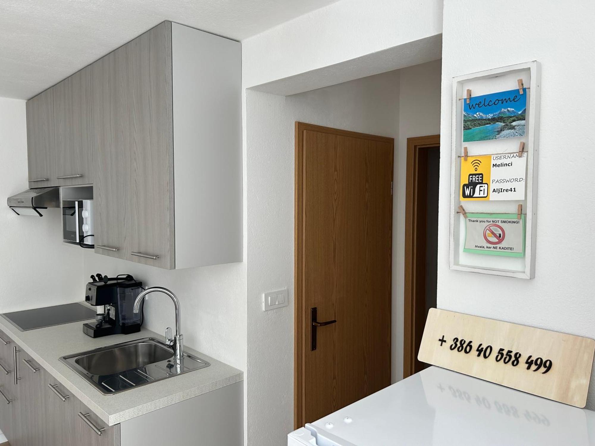 Apartma Melinc 보베츠 외부 사진